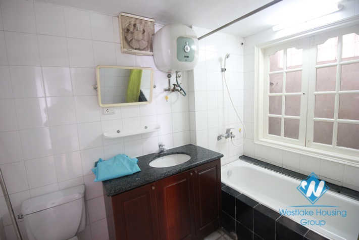Lakeside house with small yard and nice terrace for rent in Tay Ho